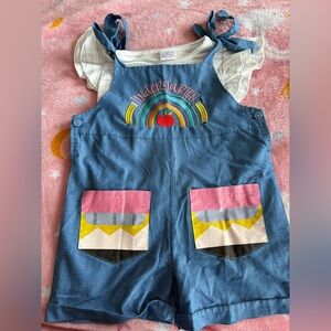 NWOT Kindergarten pencil overalls